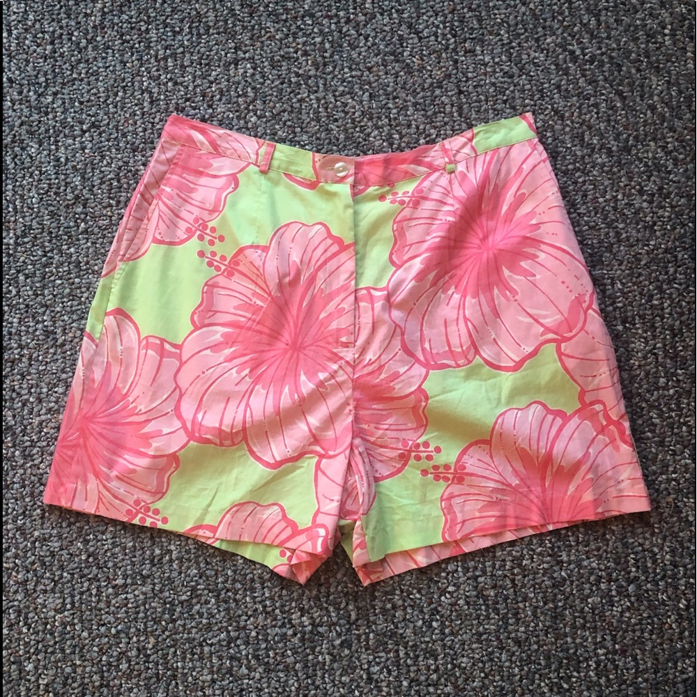 Lilly Pulitzer Vintage Print Shorts